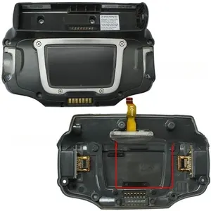 Back Cover (with Battery Connector, Side connectors & cradle connectors) Replacement for Symbol WT4000 WT4070 WT4090