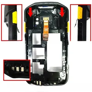 Back Cover w/o Antenna part ( 1st Version, with Metal Pins ) Replacement for Zebra TC72 , TC77