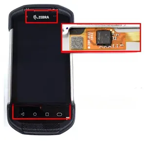 Android LCD with Touch Digitizer with Front Cover for Zebra TC72 TC77