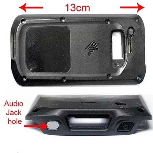 Back Cover ( Short Version, with audio Jack hole ) Replacement for Zebra TC20 ,TC25